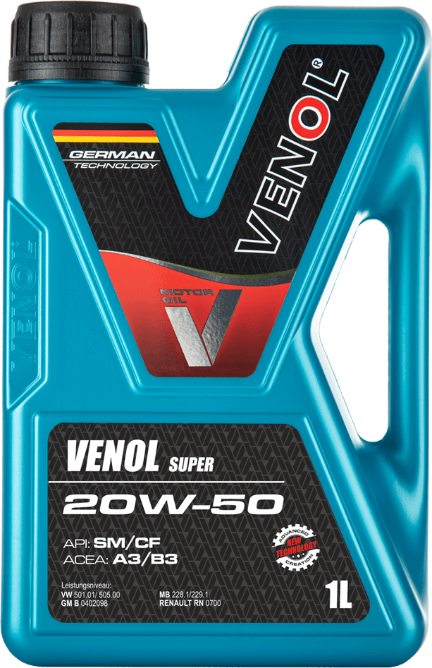 OLEJ_SILNIKOWY_VENOL SUPER SM CF 20W50_1L